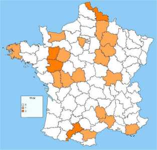 Carte des 11 cv